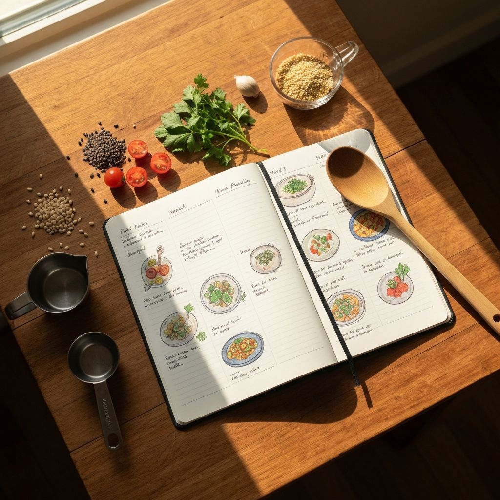 Simple meal planning concepts